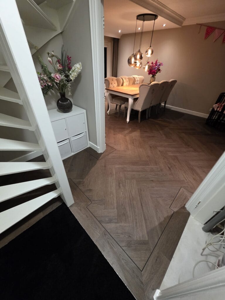 PVC vloer in woonkamer in NuenenEindhoven