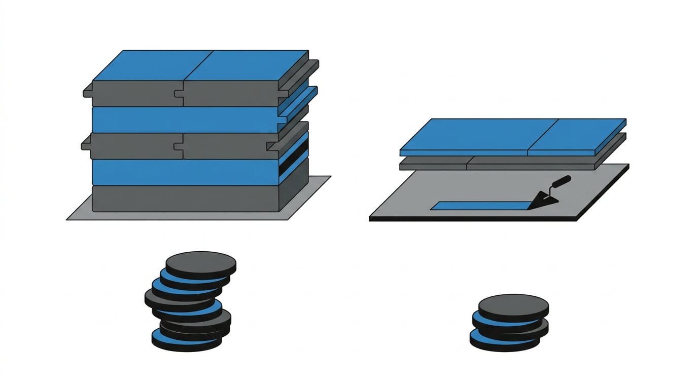 Klik-PVC of plak-PVC: welk type kost minder?