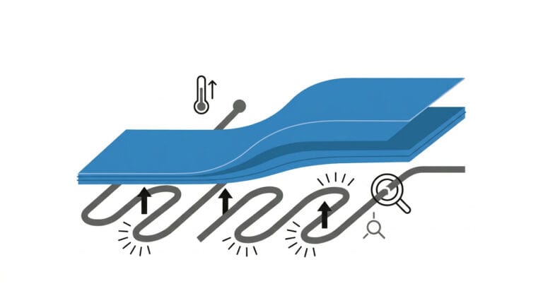 PVC vloer en vloerverwarming: rendement, temperatuur en aandachtspunten